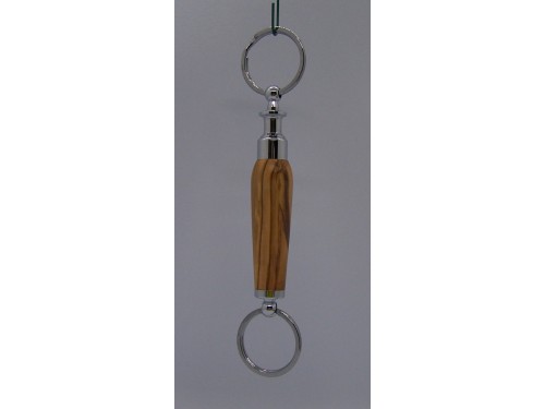 Key ring detachable Bethleem olivewood